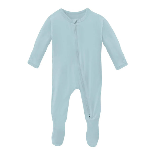 Kickee Pant Spring Sky Footie