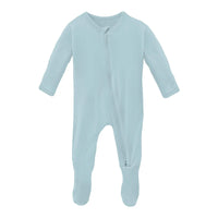 Kickee Pant Spring Sky Footie