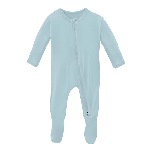 Kickee Pant Spring Sky Footie