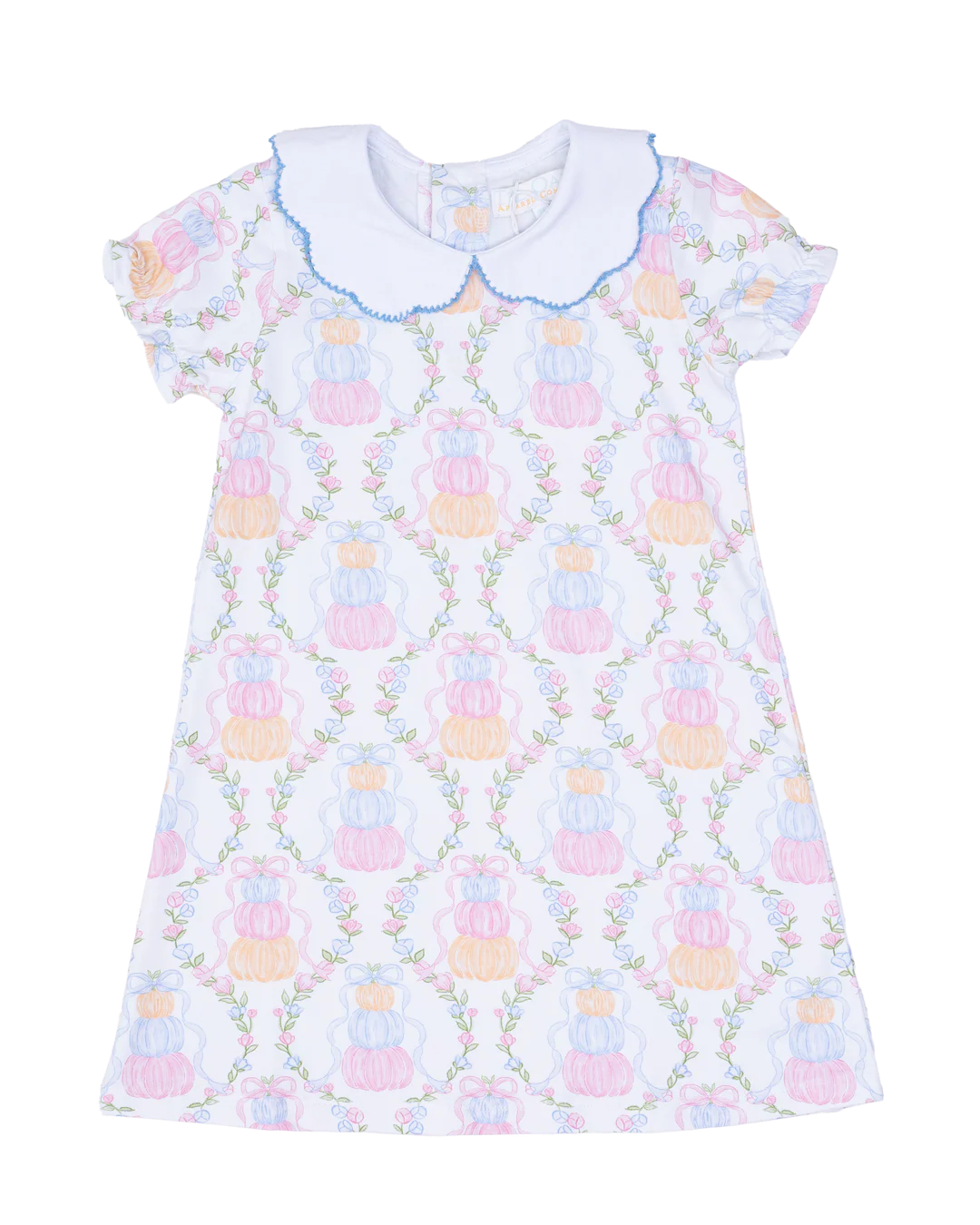 The Oaks Presley Kait Pumpkin Trellis Dress