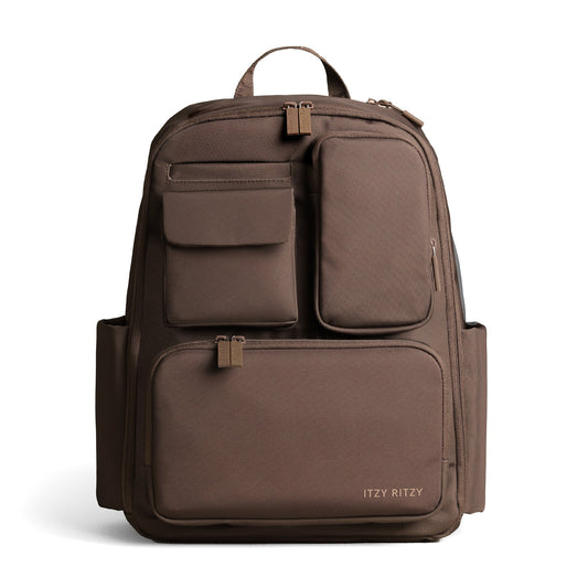 Itzy Ritzy Mocha Belong Utility Backpack Diaper Bag
