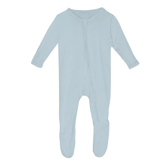 Kickee Pant Spring Sky Footie