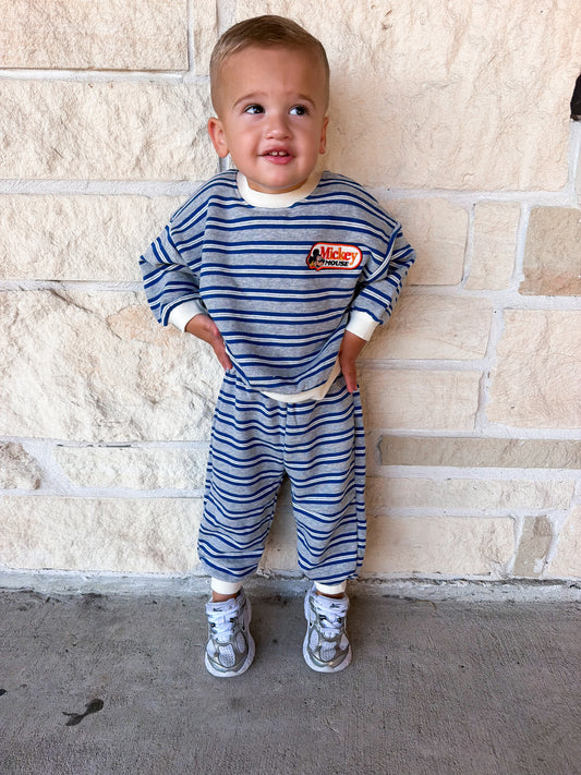 Mickey Mouse Navy/Grey Set