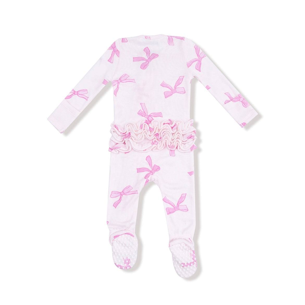 Angel Dear Pretty Bows Ruffle Footie