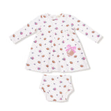 Angel Dear Football & Bows Dress