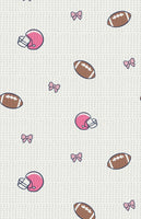 Angel Dear Football & Bows Dress