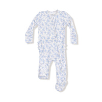 Angel Dear Romi Floral Ruffle Footie