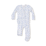 Angel Dear Romi Floral Ruffle Footie