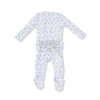 Angel Dear Romi Floral Ruffle Footie
