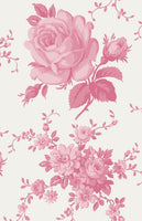 Angel Dear Vintage Pink Roses Ruffle Footie