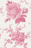 Angel Dear Vintage Pink Roses Ruffle Footie