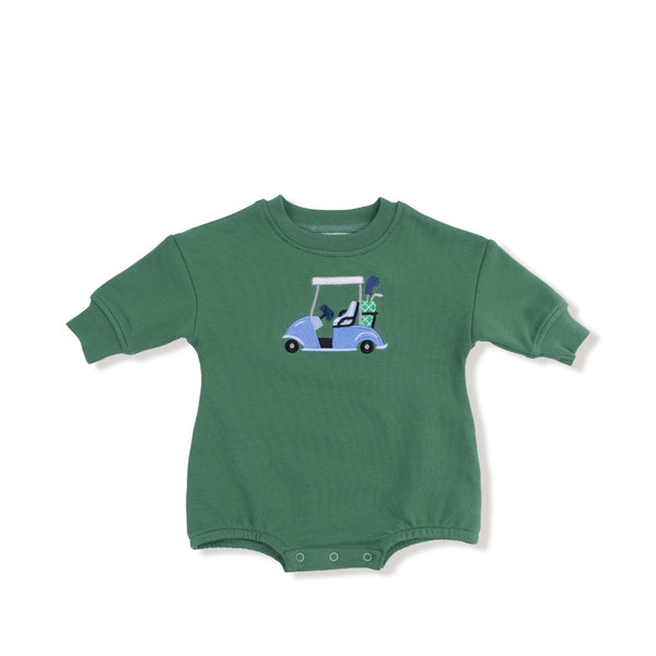 Angel Dear Green Golf Sweatshirt Bubble