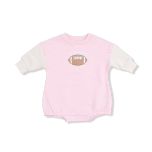 Angel Dear Pink Football Newcomer Sweatshirt Bubble