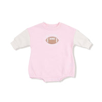 Angel Dear Pink Football Newcomer Sweatshirt Bubble