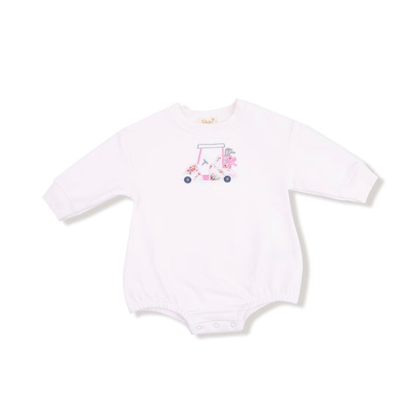 Angel Dear Pink Golf Sweatshirt Bubble