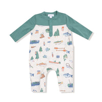 Angel Dear Fishing Things Romper