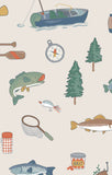 Angel Dear Fishing Things Playsuit