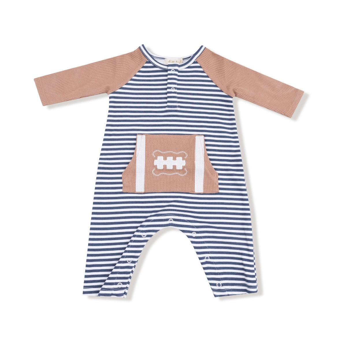 Angel Dear Football Henley Romper