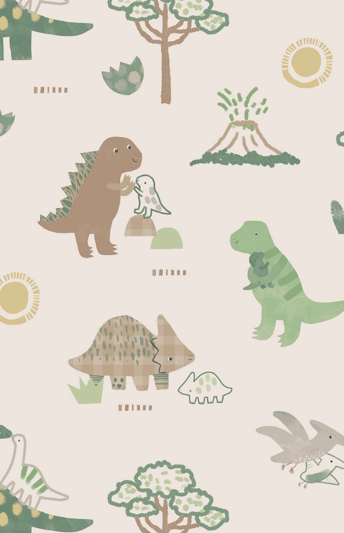 Angel Dear Baby Love Dinos Playsuit