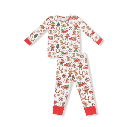 Angel Dear Cowboy Christmas Pj Set