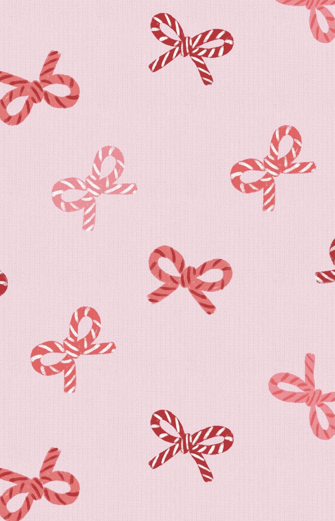 Angel Dear Candy Cane Ruffle Footie