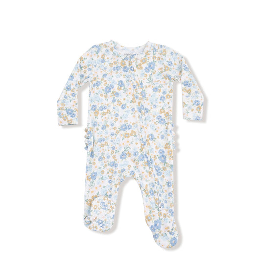 Angel Dear Sweet Rose Ruffle Footie