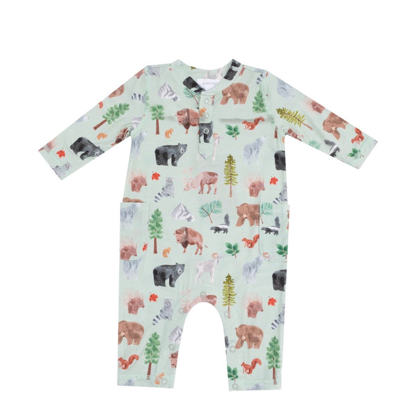 Angel Dear American Woodland Romper