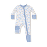Angel Dear Baby Blue Floral Playsuit