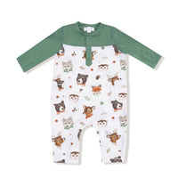 Angel Dear Woodland Animal Faces Romper