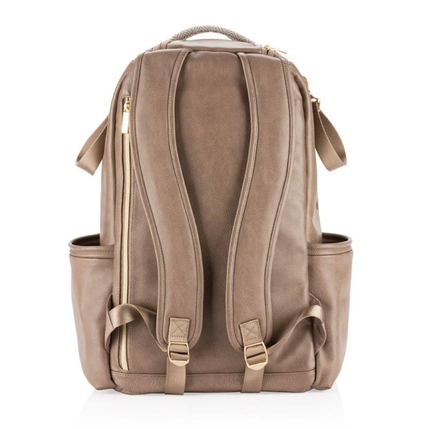 Itzy Ritzy Vanilla Latte Boss Diaper Bag Plus