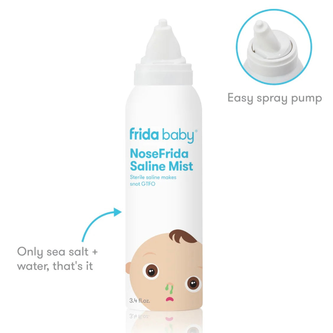 FridaBaby NoseFrida Saline Mist