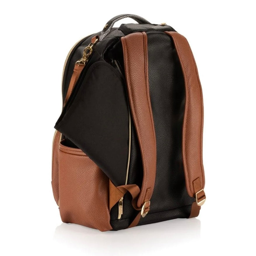 Itzy Ritzy Coffee & Cream Boss Plus Diaper Bag
