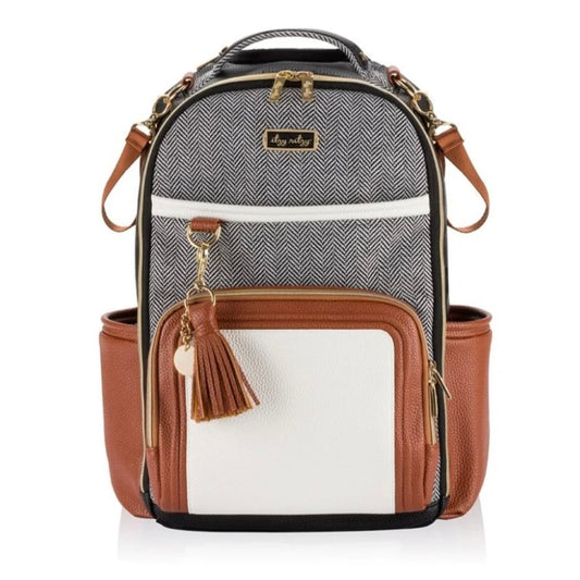 Itzy Ritzy Coffee & Cream Boss Plus Diaper Bag