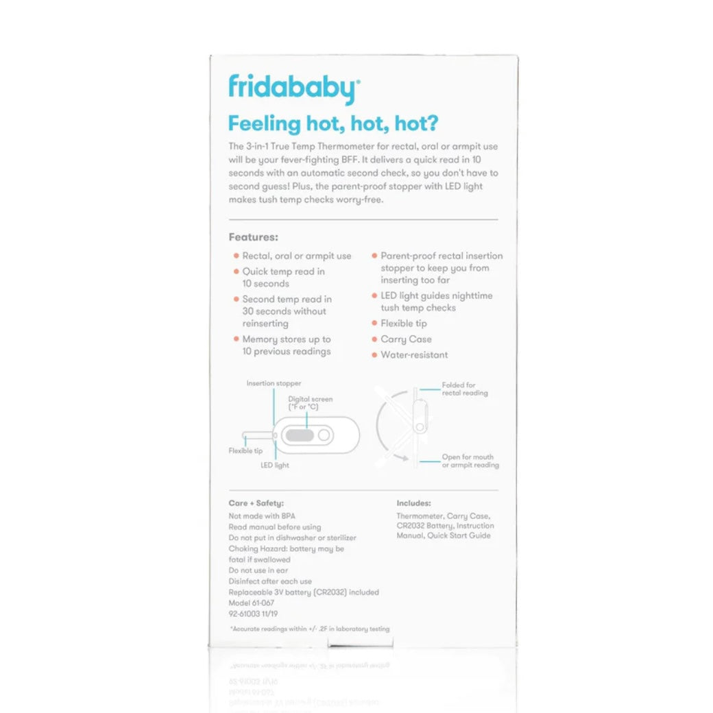 FridaBaby 3-in-1 True Temp Thermometer
